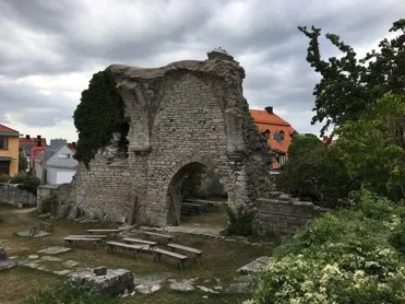 Tweede reisfoto van de vliegreis naar Zweden