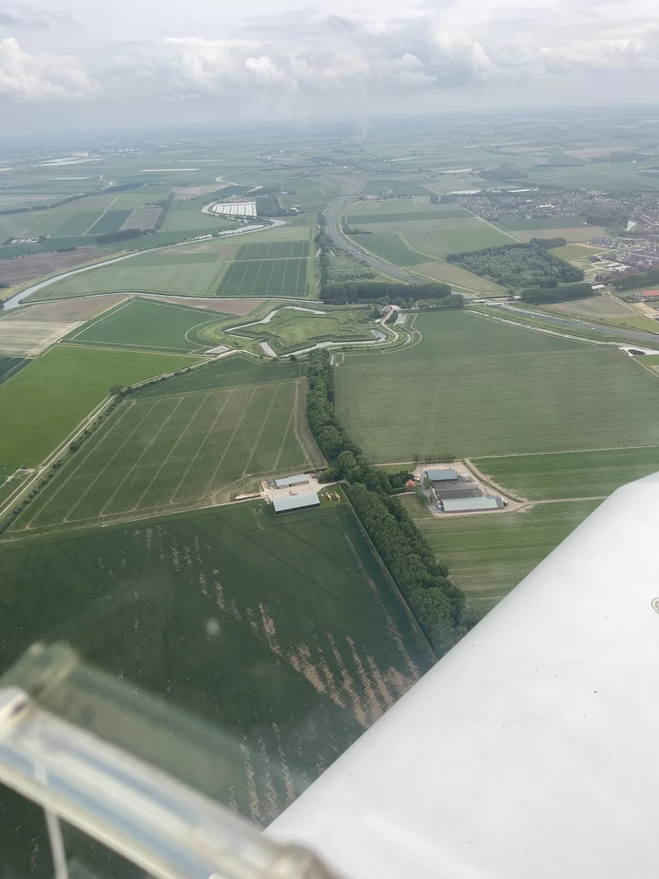 Reisfoto van het vliegverhaal Over de grens