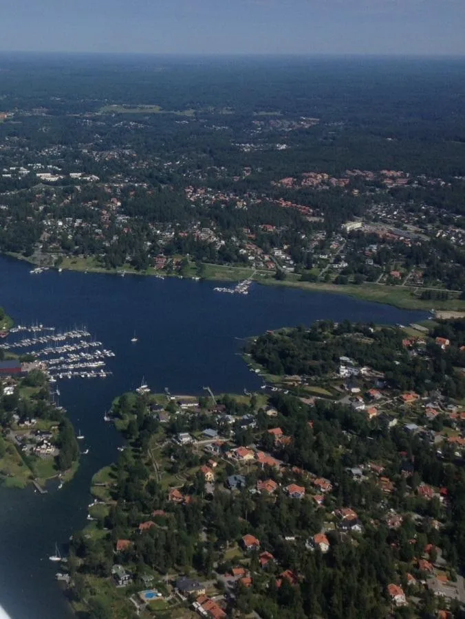 Zweedse oostkust ten noorden van Stockholm