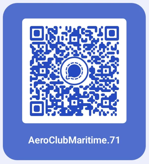 QR-code voor Signal contact