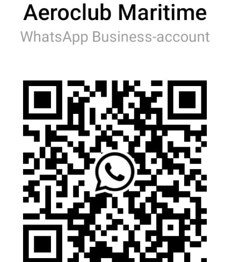 QR Code AeroClub Maritime WhatsApp Business