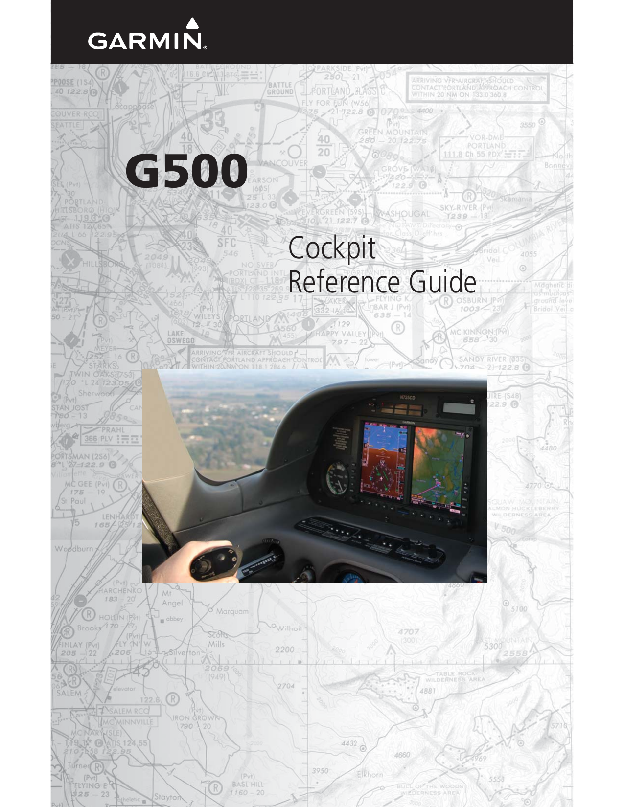 Voorpagina van G500 Cockpit Reference Guide voor PH-DHA