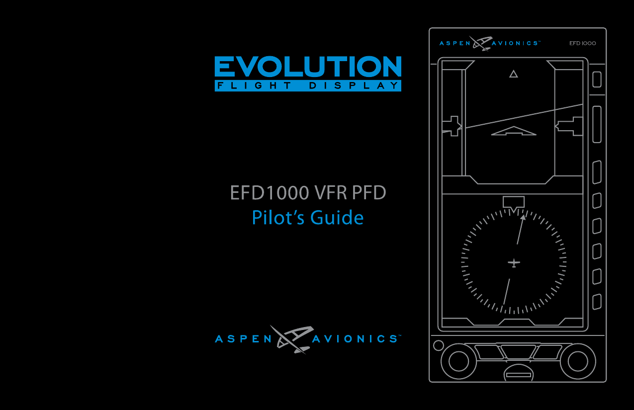 Voorpagina van EFD1000-VFR-PFD-Pilot’s-Guide voor PH-DHB