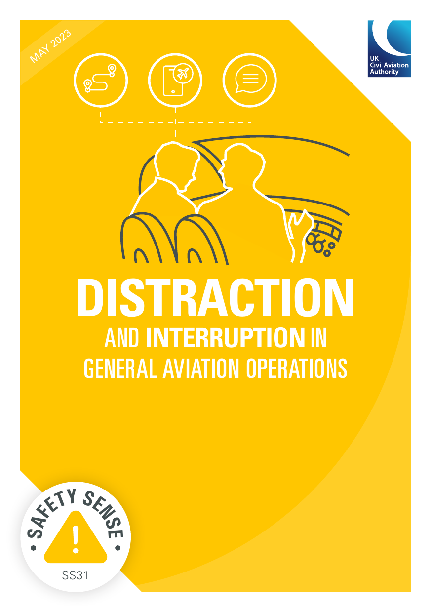 Voorpagina van Distraction and Interruption in General Aviation Operations
