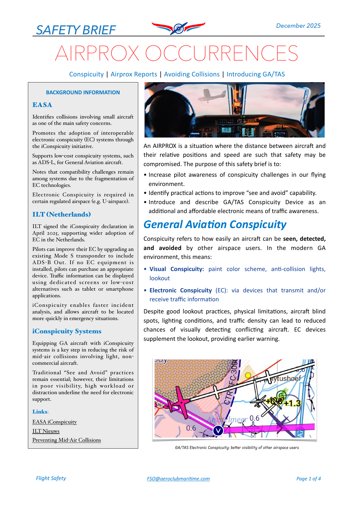 Voorpagina van safety brief 33 uit 2025